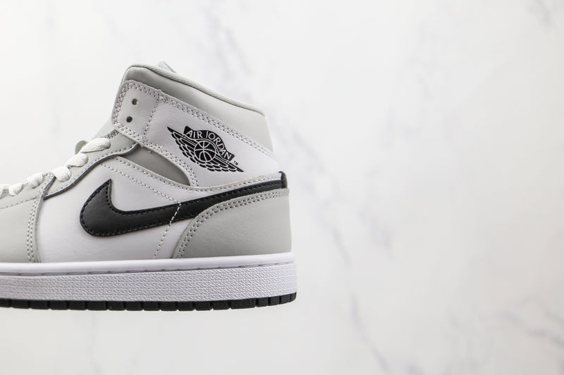 Jordan 1 Mid Light Smoke Grey