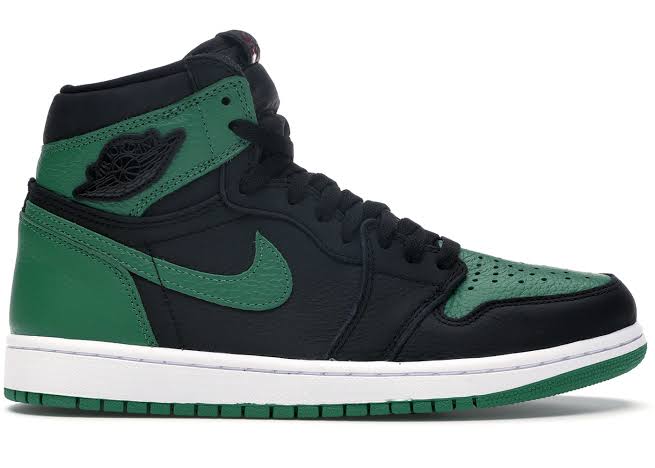 Jordan 1 Retro High Pine Green Black